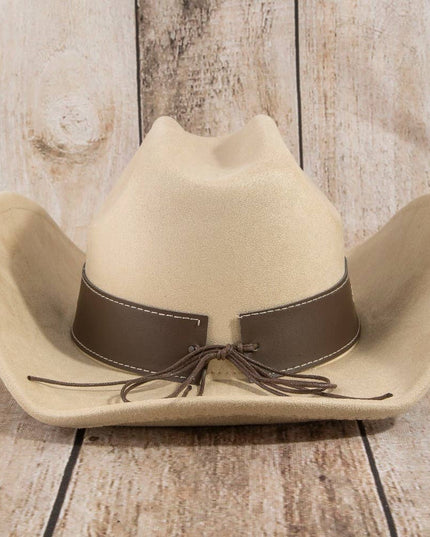Embroidered Strap With Stone Western Cowboy Hat