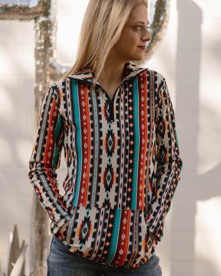 Sunburst Stampede Pullover