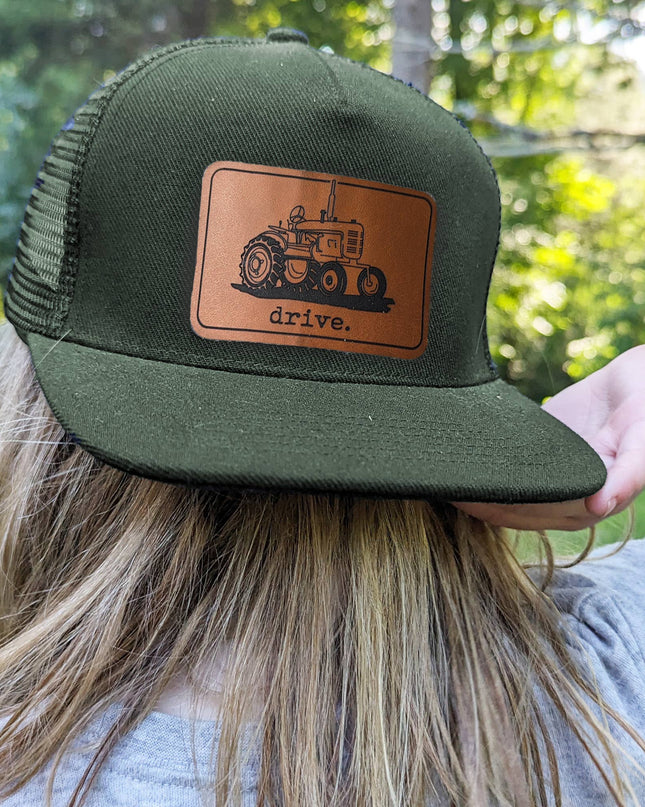 Drive Tractor Country Western Kids Trucker Hat Gift for boys