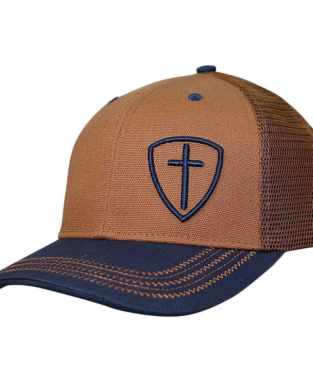 Kerusso Mens Cap Blue Cross Shield