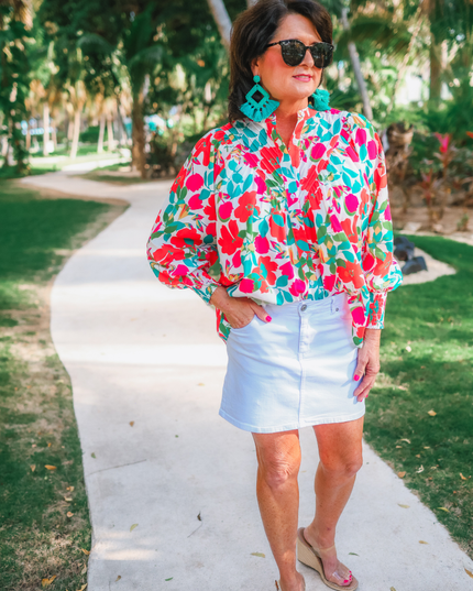 Katie Button Up Blouse