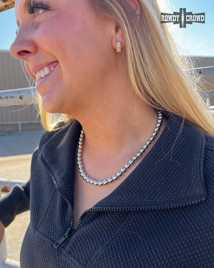 Silver Trail Necklace