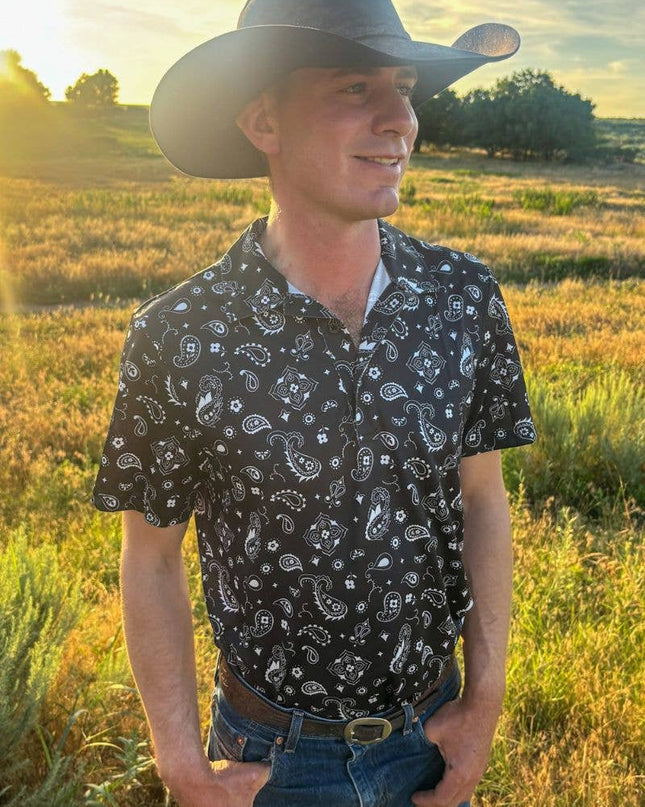 Bandana Country Mens Polo