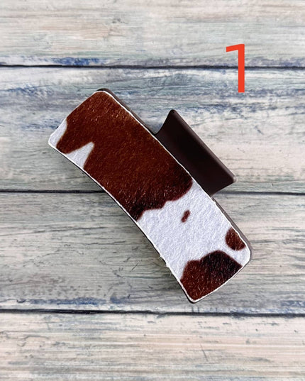 WESTERN PRINT HAIR CLIP