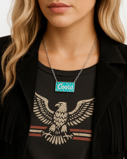Summertime Western Rowdy Country Cowboy Necklace