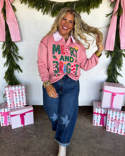 MAKING SPIRITS BRIGHT PULLOVER