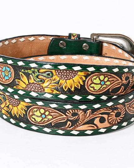 LC-ADBLF133 Genuine American Leather Belt Men and Women