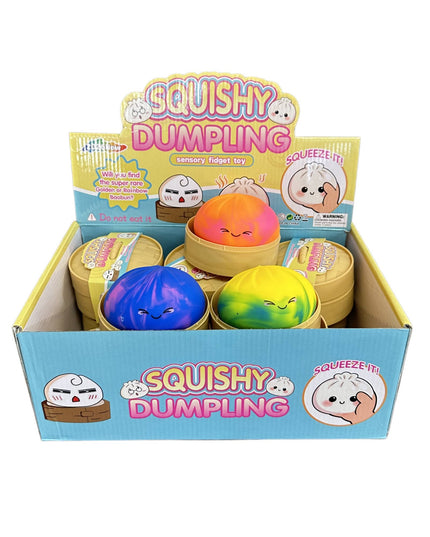 Colorful Mystery Dumpling Squishy Toy – Random color