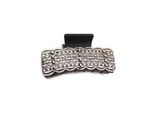 Western Metal Plate Hair Claw