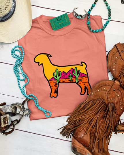 Desert Skies Livestock Graphic Tee