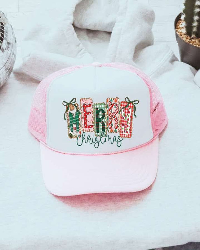Wrapped In Merry Trucker Hat