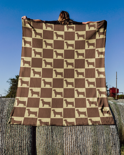 Checked Show Animal Blanket