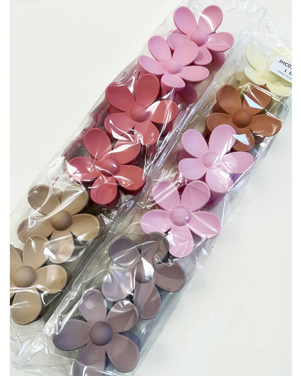 Matte Sweet Colors of Daisy Hair Clips