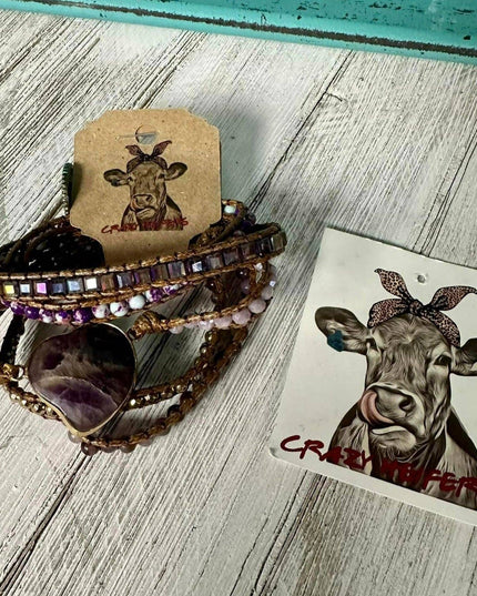 5-Strand Heart Wrap Bracelets