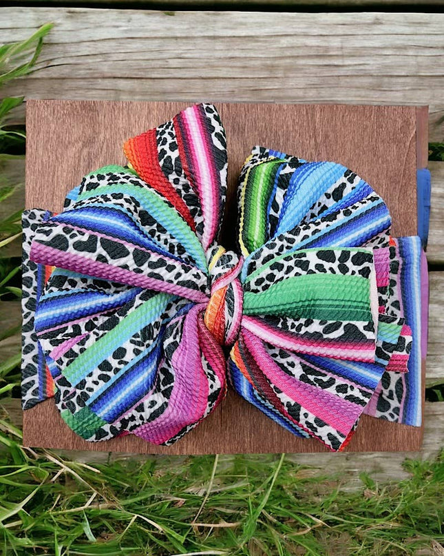 Big Tassel Printed Fashion Headband for Kids