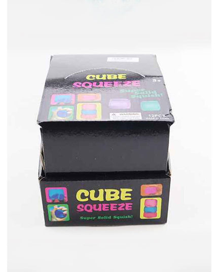 Viral Glitter Ice Cube Squishy Toy