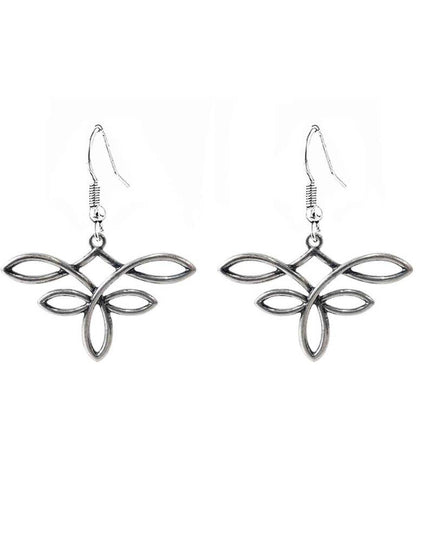 Western Boot Stitch Dangle Earrings