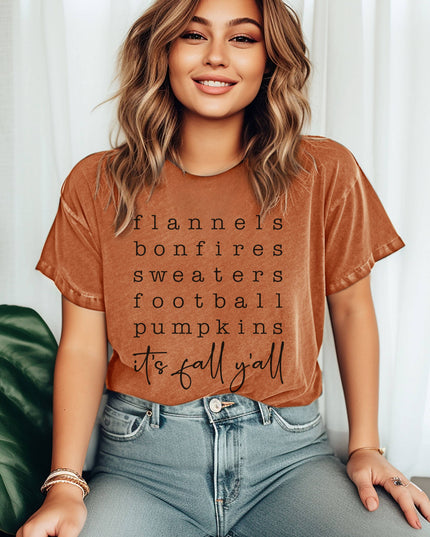 Fall List Tee