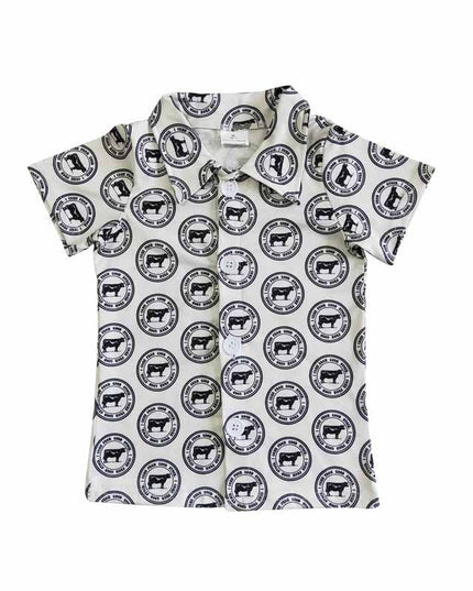 Baby Boys western button up shirts 7