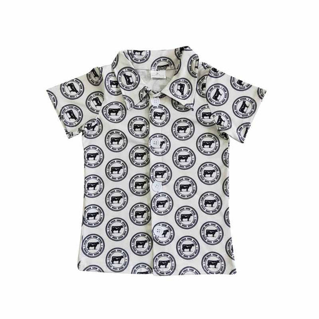 Baby Boys western button up shirts 7