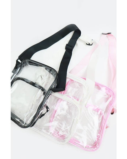 Clear Transparent Crossbody Bag