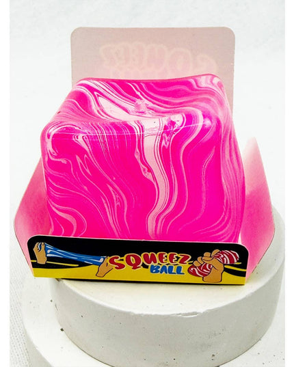 Fluid Pattern Squeeze Cube Slime