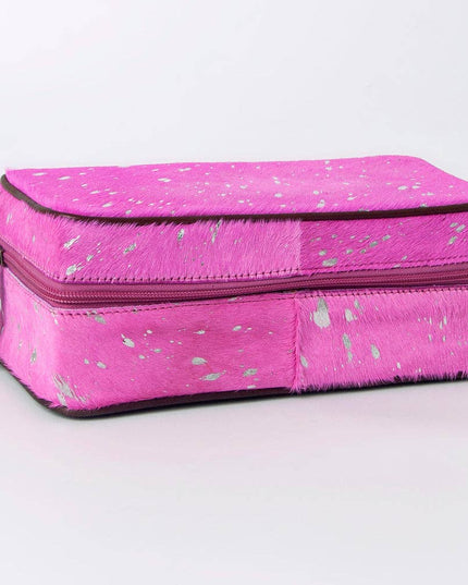 LC-ADBGA318D Jewelry Case Genuine Western Leather Women Bag