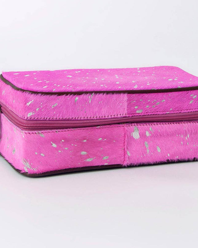LC-ADBGA318D Jewelry Case Genuine Western Leather Women Bag