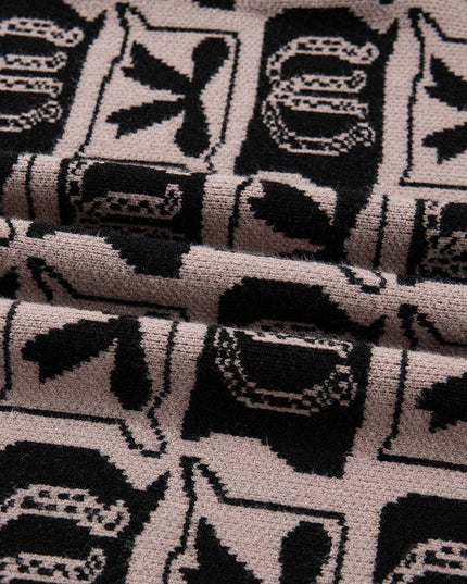 Western Bows & Horseshoes Long Sleeve Sweater