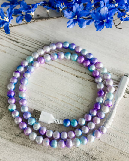 Candy "Shiny Purple-Blue Pearl" 2 in 1 Charger