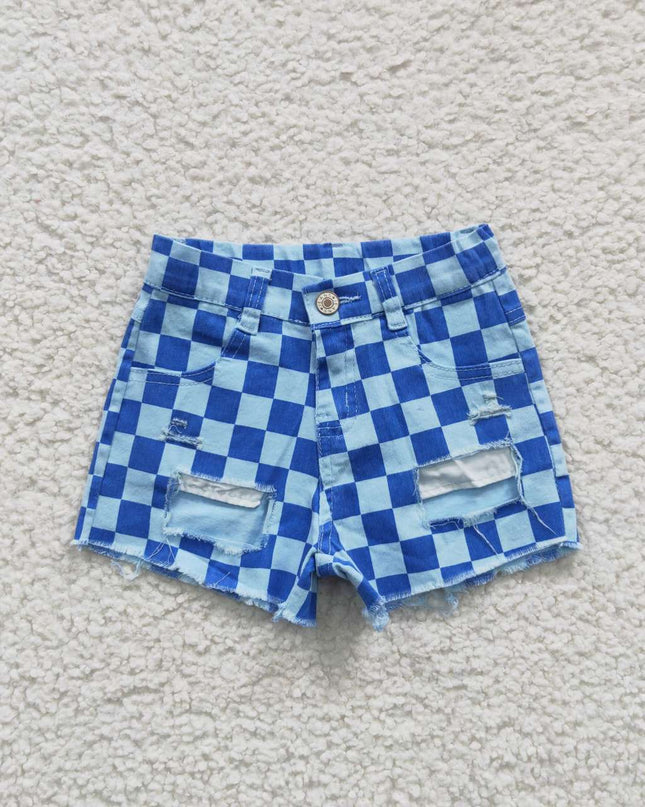 Sibling Baby Girls Denim Shorts Bottom
