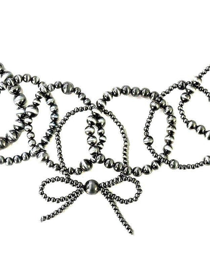 Western Multi Layered Navajo Bead Ribbon Stretch Bracelet