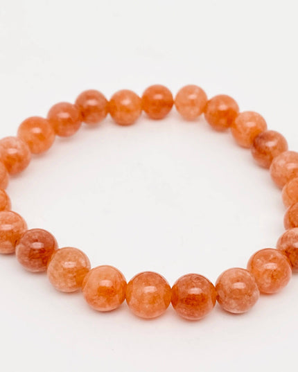 8MM Elastic Natural Stone Bracelets - CS