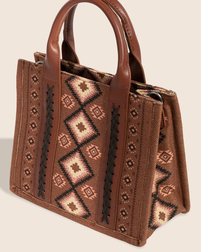Boho Western Pattern Square Bag