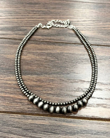 734587, 16" Handmade Navajo Necklace