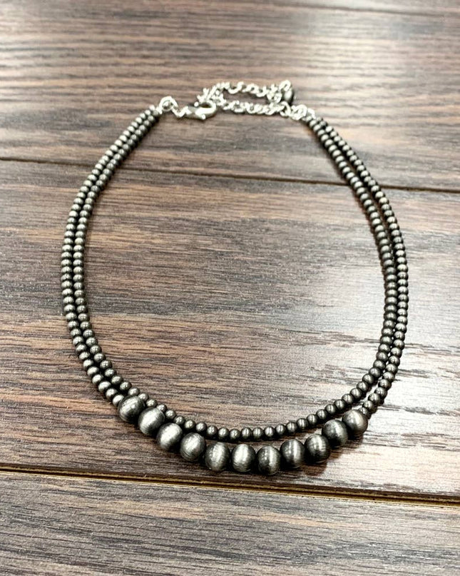 734587, 16" Handmade Navajo Necklace