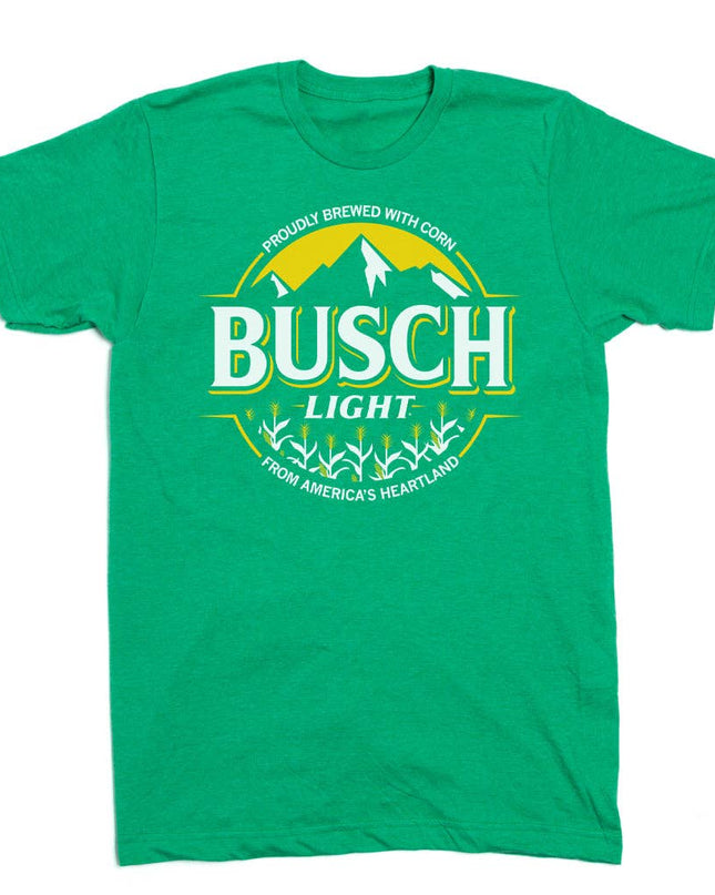 Busch Light: Brewed With Corn Green