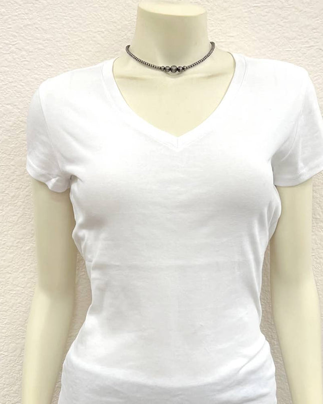 735527, Handmade 15" Navajo Bead Necklace