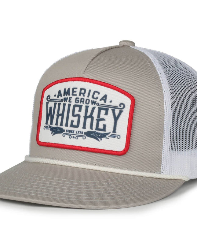 We Grow Whiskey Hat - Flat