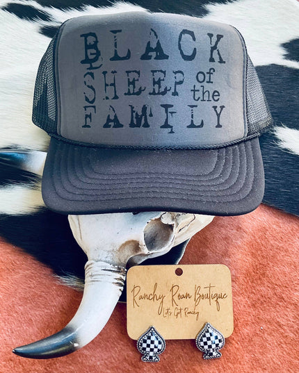 Black Sheep of the Family Western Trucker Hat