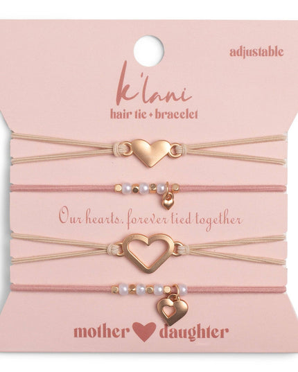 Mother / Daughter Hair Tie Bracelets