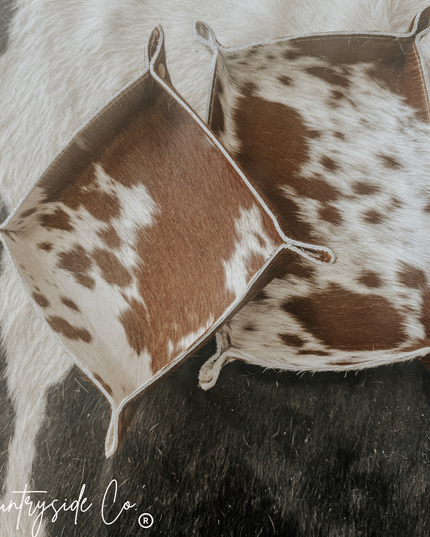 Cowhide Tray