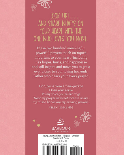 200 Prayers to Encourage a Teen Girl's Heart