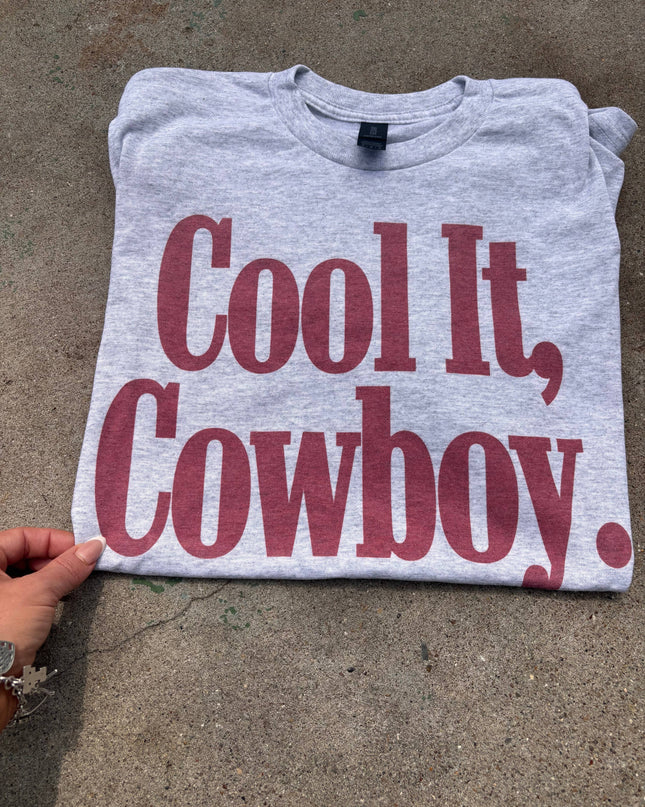 COOL IT COWBOY TEE
