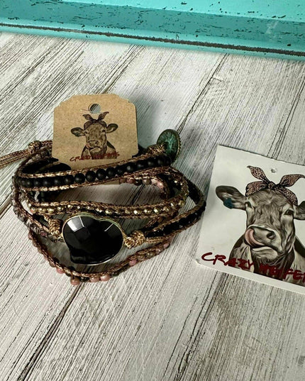 5-Strand Heart Wrap Bracelets