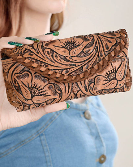 ADBG1203 Sunglass Case Genuine Western Leather Women Bag