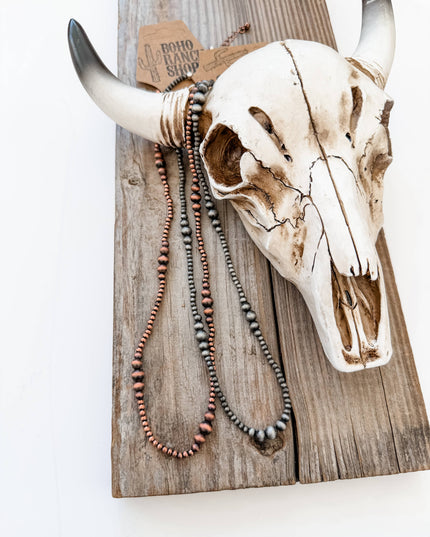 Western Style Navajo Pearl Necklace