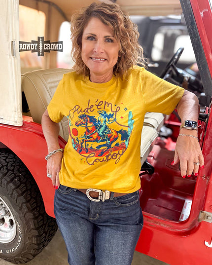 Ride 'Em Cowboy Tee