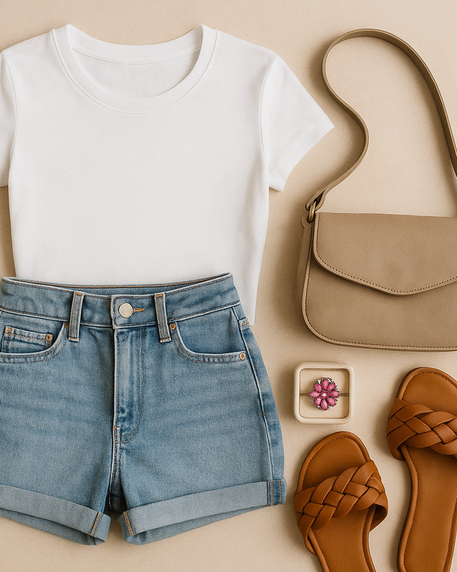 Western Blossom Pink Adjustable Fashion Ring