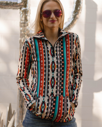 Sunburst Stampede Pullover